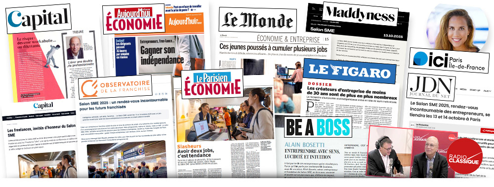 Retombées médias du Salon SME