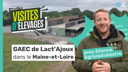 Visite d’élevage au GAEC Lact’Ajoux | Immersion dans une ferme laitière avec Étienne Agriyoutubeurre