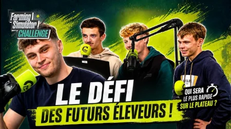 Farming Challenge | Sommet de l'Élevage – Des lycéens agricoles relèvent le défi Farming Simulator !