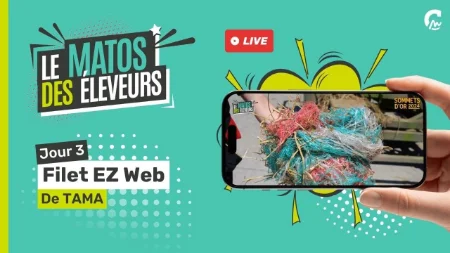 Matos des Éleveurs l Tama EZ Web : Le filet révolutionnaire pour les éleveurs