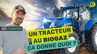 Le biogaz sur un tracteur, ça existe et ça fonctionne !