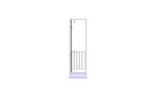 PORTE D’ARRÊT SECTIONNELLE PETIT MODÈLE