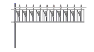 Cornadis chevrette ecofix - 2,5 m / 10 places