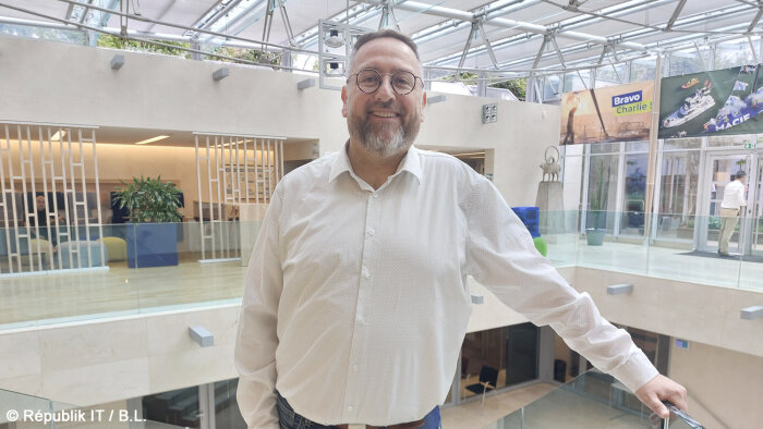 Gilles Garnier est Directeur Cyber et Data Protection d’Aéma Groupe. - © Républik IT / B.L.
