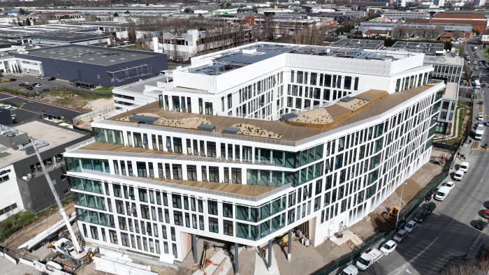 GA Smart Building et BNP Paribas Immobilier Promotion vont livrer le nouveau siège du groupe UP. - © GA Smart Building