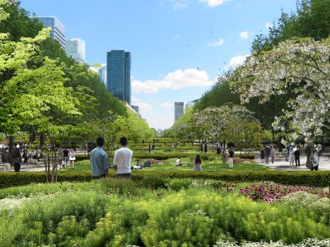 Vue Arc de Triomphe - Après - ©&amp;#160;MDP - Paris La Défense