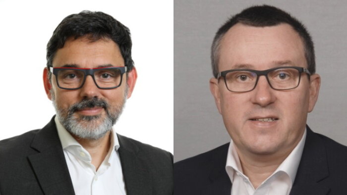 De gauche à droite : Eric Thareau et Laurent Szczepaniak. - © D.R.