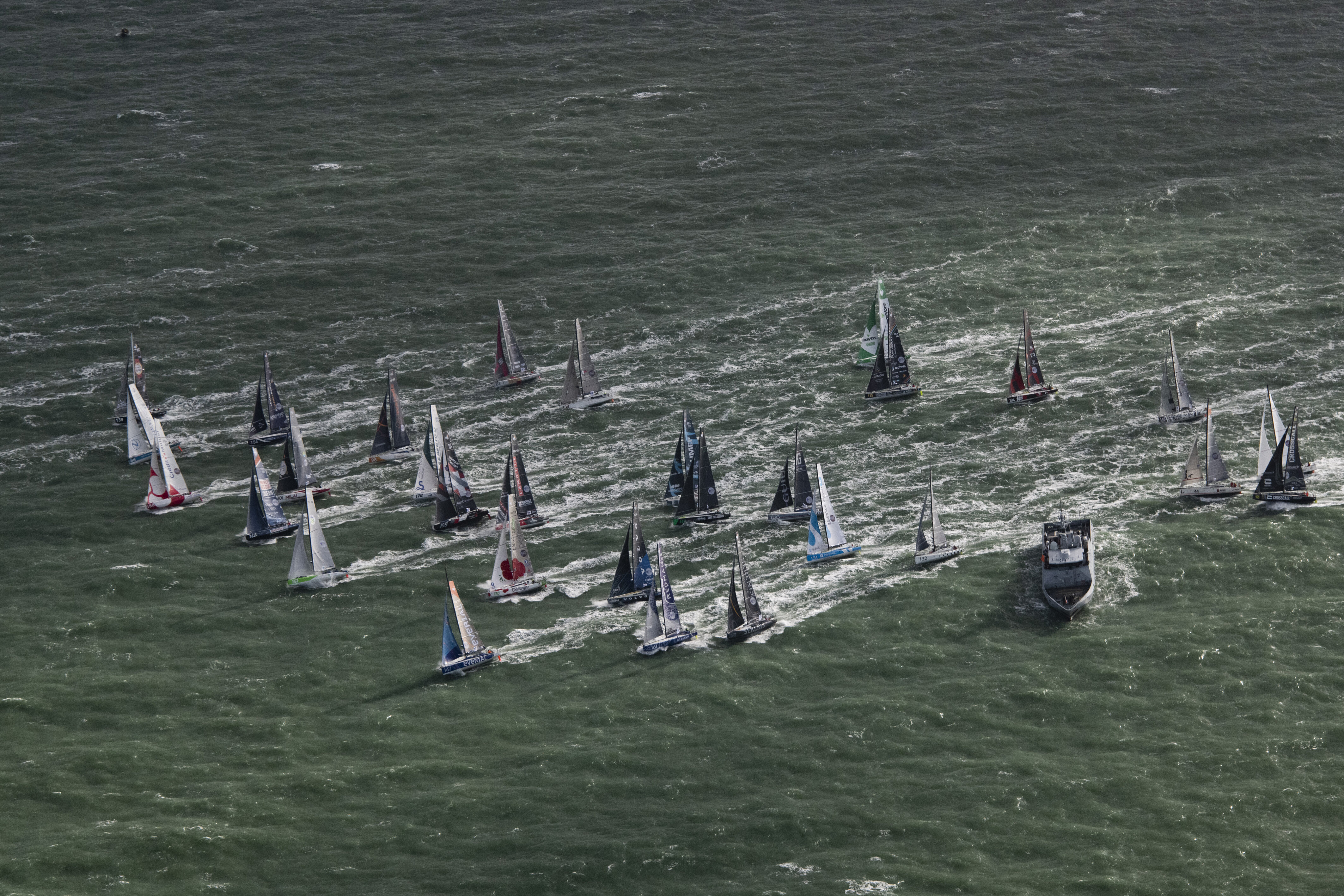 La Transat Jacques Vabre, un événement sportif, une aventure humaine (départ édition 2021) qui ne cesse de grandir - © Vincent Curutchet / Alea / Transat Jacques Vabre