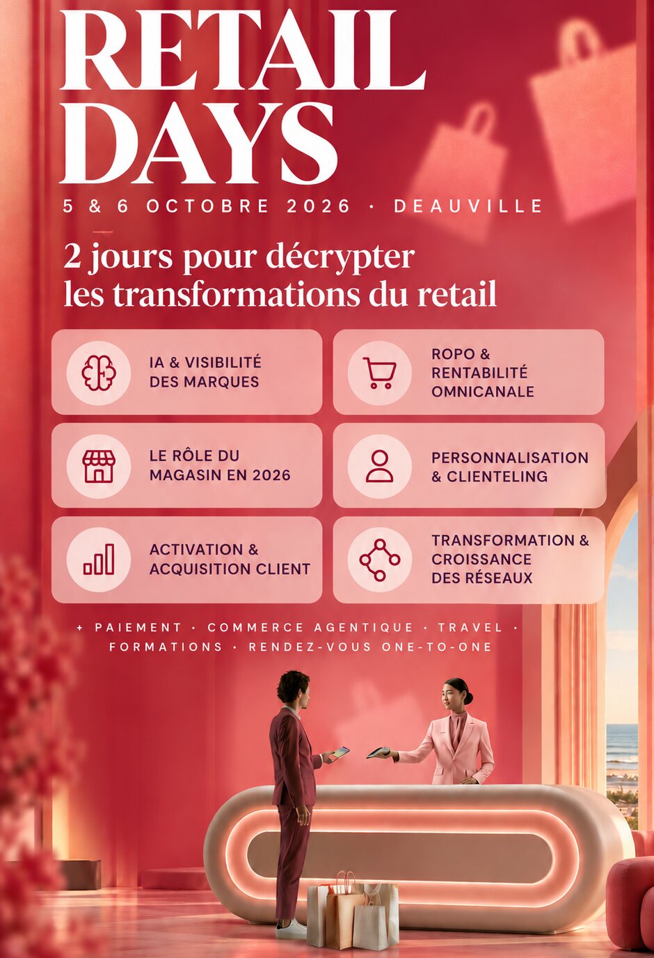 RDV à Retail Days pour la première édition des Assises du Travel. - © Retail Days