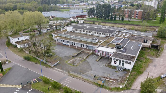 Les abattoirs municipaux du Creusot ont fermés à la fin des années 1980. - © Louis Alabouvette