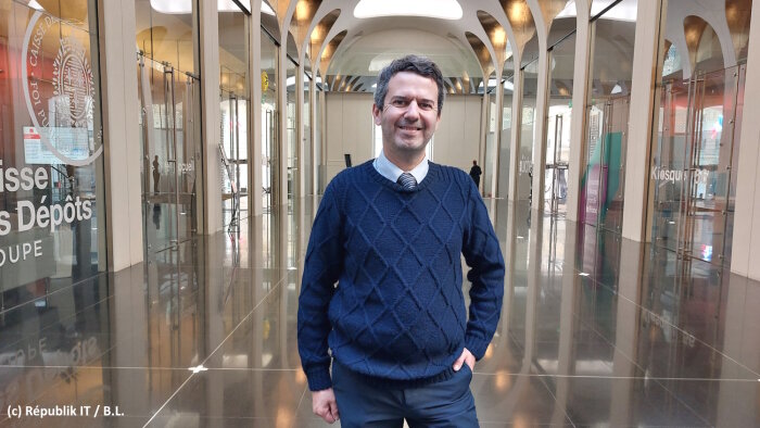 Arnaud Martin est directeur de la cybersécurité du groupe Caisse des Dépôts et Consignations. - © Républik IT / B.L.