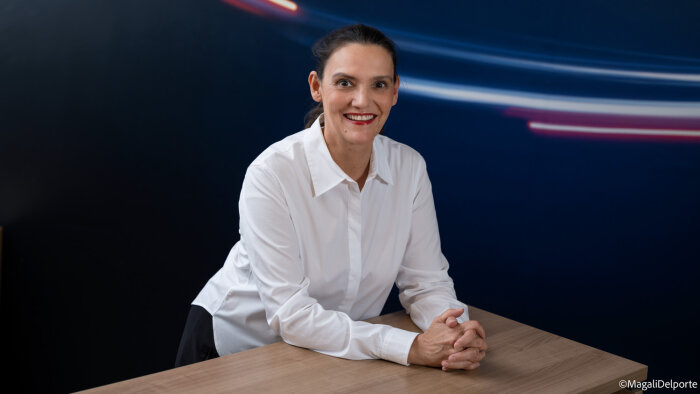 Angélique Bidault-Verliac est Directrice Performance &amp; Data de SNCF Connect &amp; Tech - © Magali Delporte