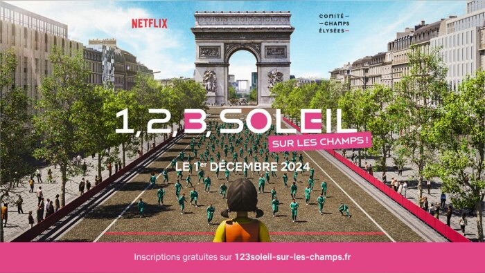 Opération événementielle XXL pour Netflix - © Ubi Bene