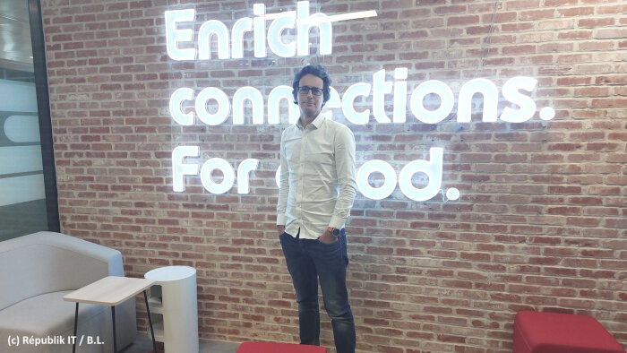 Pierre Bichon est CTO groupe d’Edenred.  - © Républik IT / B.L.