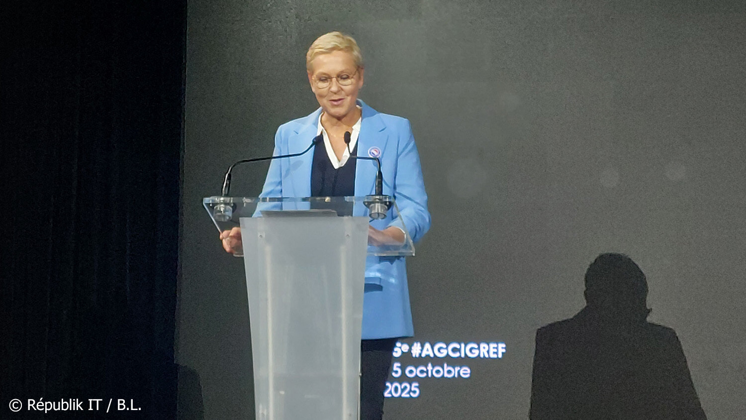 Anne Le Henanff est ministre déléguée chargée de l’intelligence artificielle et du numérique. - © Républik IT / B.L.