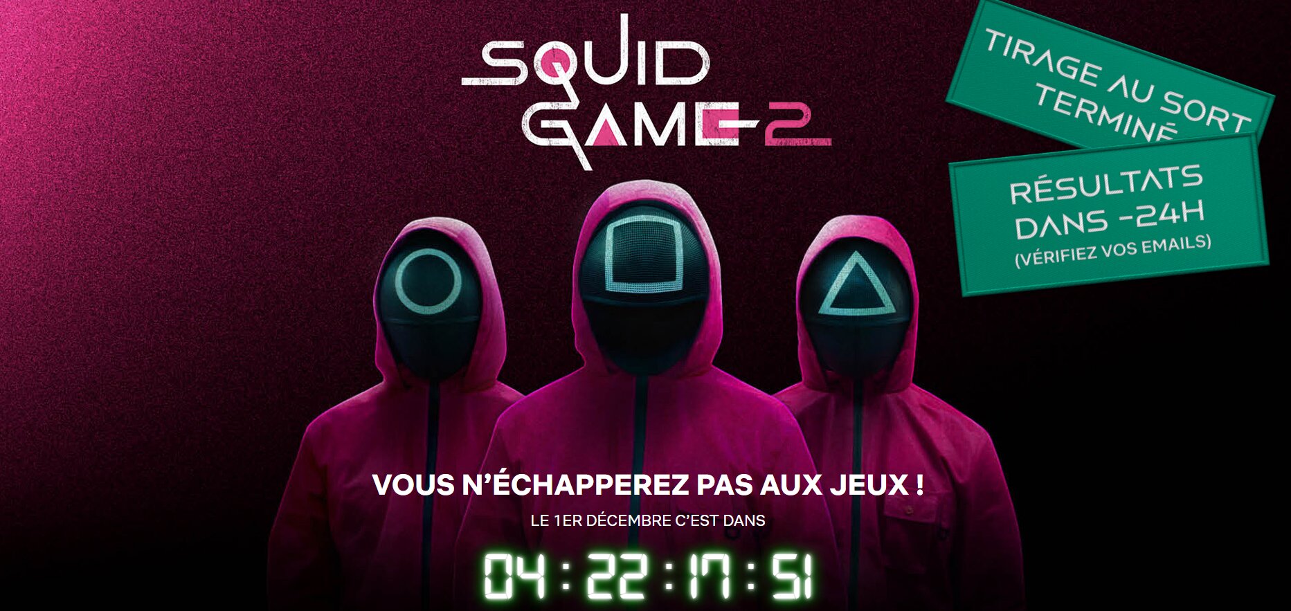 Le tirage au sort est terminé - © Netflix