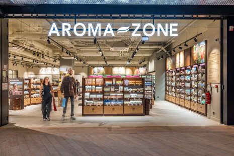 Boutique Aroma Zone - Paris CNIT - ©&amp;#160;Aroma Zone