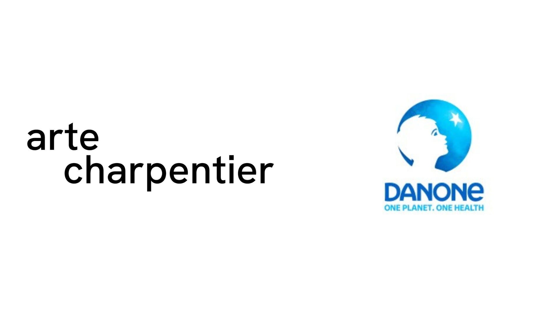 Logos Arte Charpentier x Danone - © D.R.