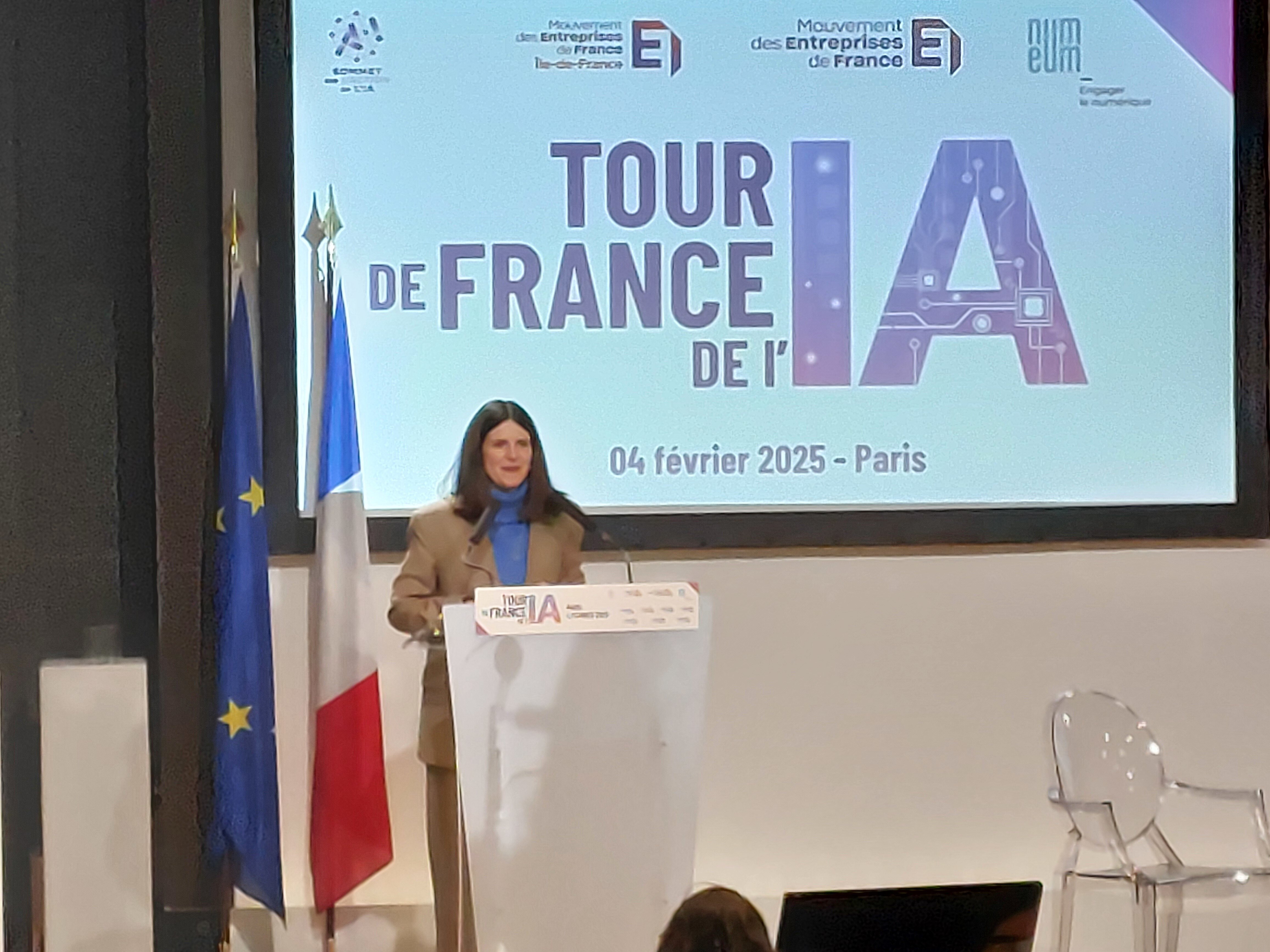 Clara Chappaz, ministre déléguée à l’Intelligence Artificielle et au Numérique - © Républik IT / B.L.