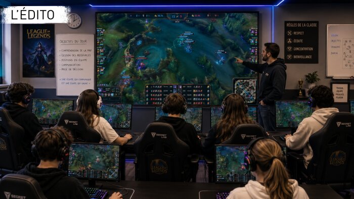 Gaming à l’école, jackpot pour l’event