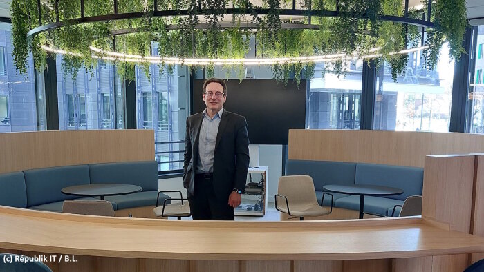 Emmanuel Sardet est Deputy CIO et Group CTO du Crédit Agricole. - © Républik IT / B.L.