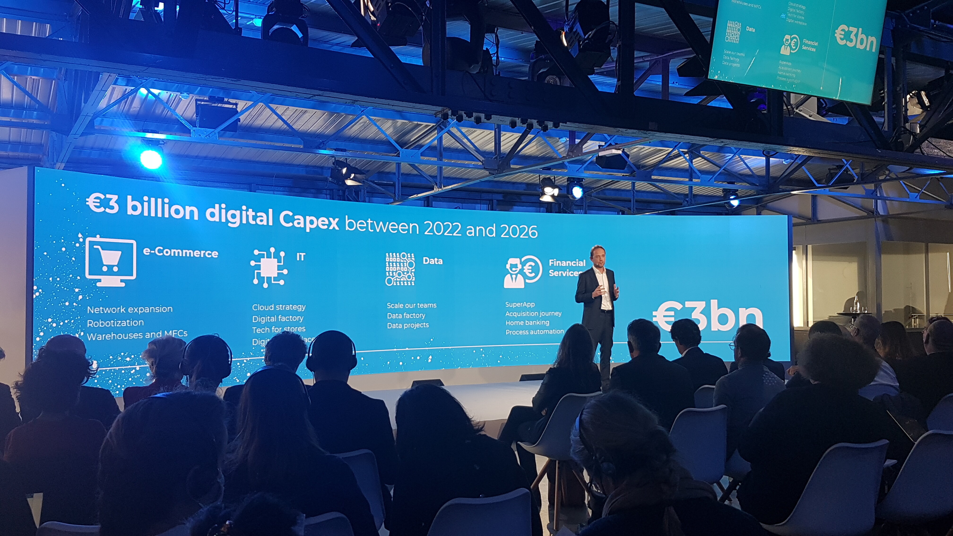 Carrefour augmente ses investissements dans le digital. - © Républik Retail