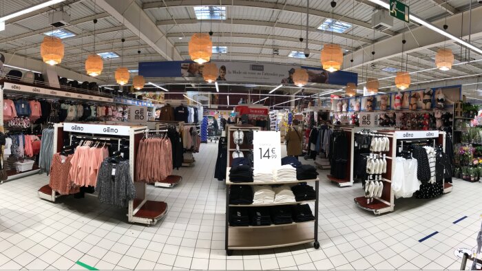 Les espaces Gémo chez Intermarché vont s’étendre d’ici février 2022. - © D.R.