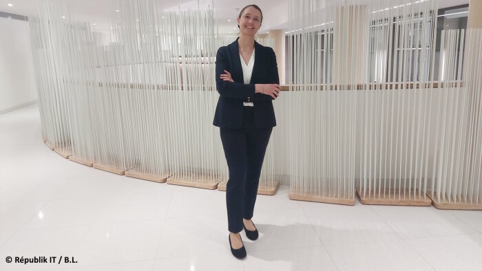 Stéphanie Schaer est la directrice interministérielle du numérique.  - © Républik IT / B.L.