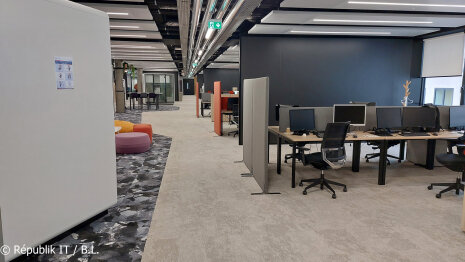 Nouveaux locaux de la Direction du Numérique des Ministères Sociaux - ©&amp;#160;Républik IT / B.L.