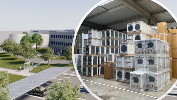 Haier va occuper plus de la moitié du site Greenberry, près de Bourges. - © D.R.