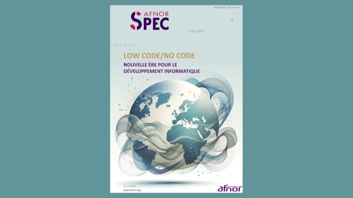« NoCode LowCode - Nouvelle ère pour le développement informatique » est diffusé par l’AFNOR. - © AFNOR