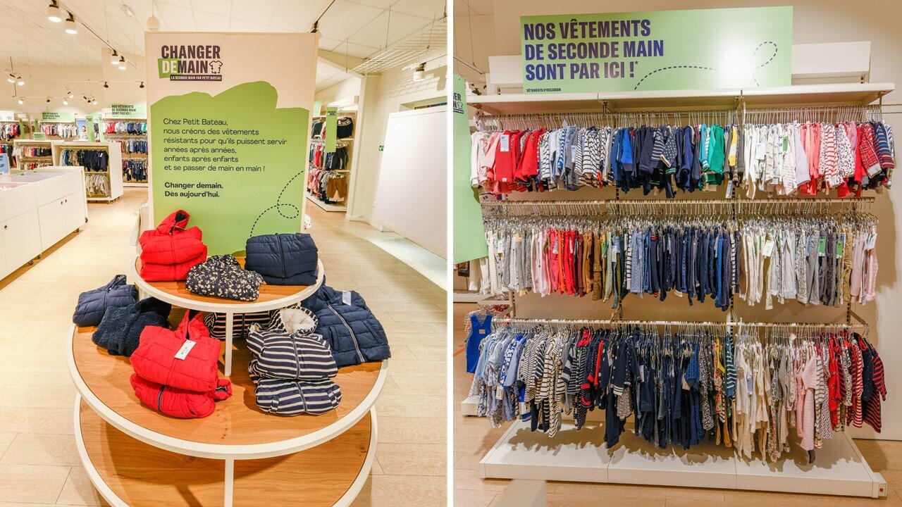 Petit Bateau a crée des cornes seconde main. - © Petit Bateau