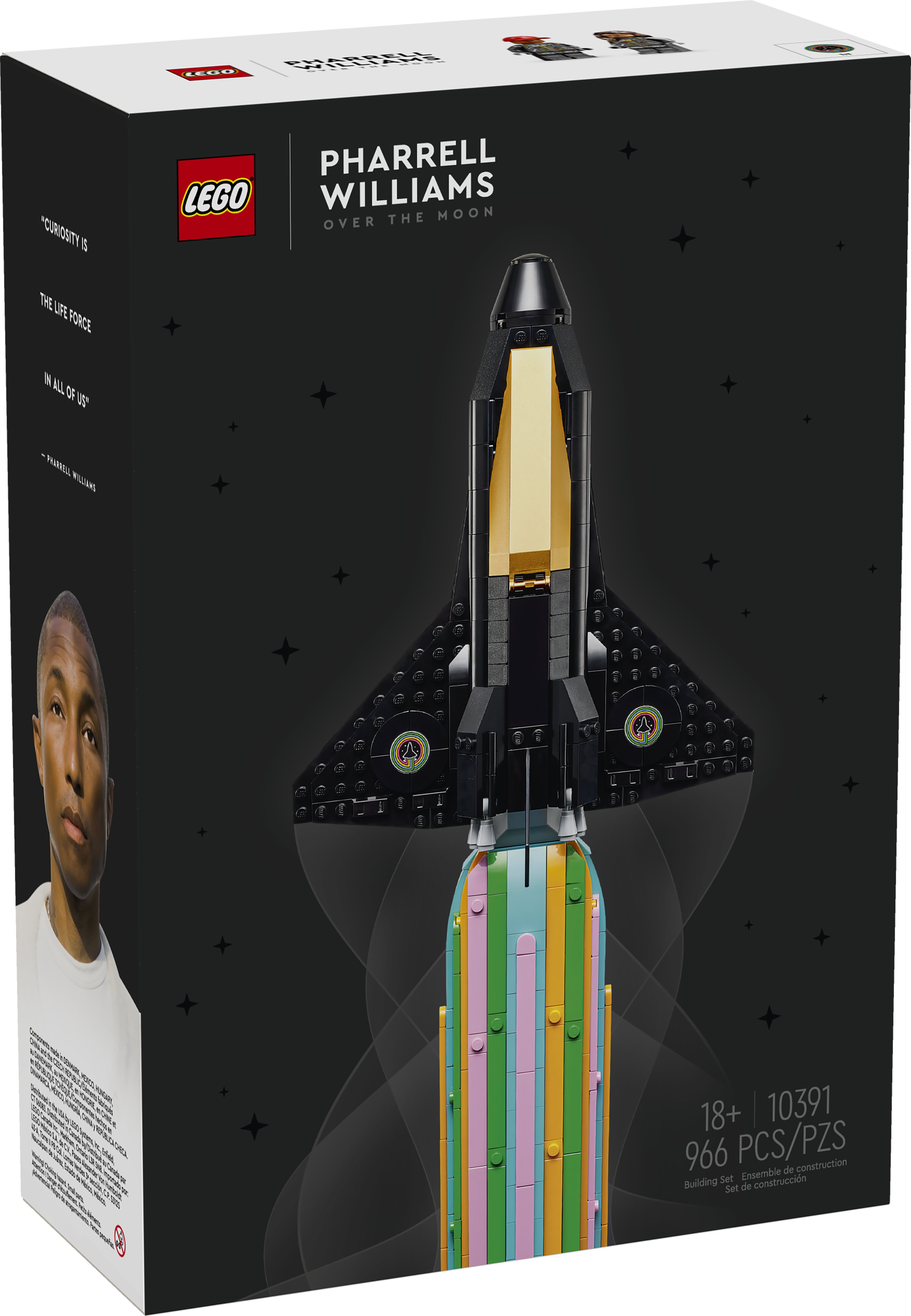 Pharell Williams x LEGO - © LEGO