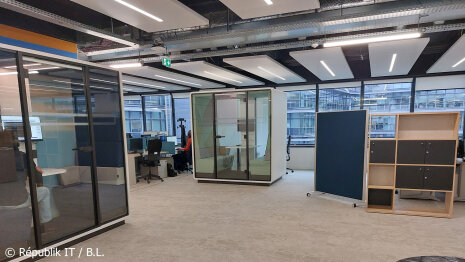 Nouveaux locaux de la Direction du Numérique des Ministères Sociaux - ©&amp;#160;Républik IT / B.L.