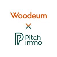 Logo Woodeum x Pitch Immo - © Woodeum x Pitch Immo