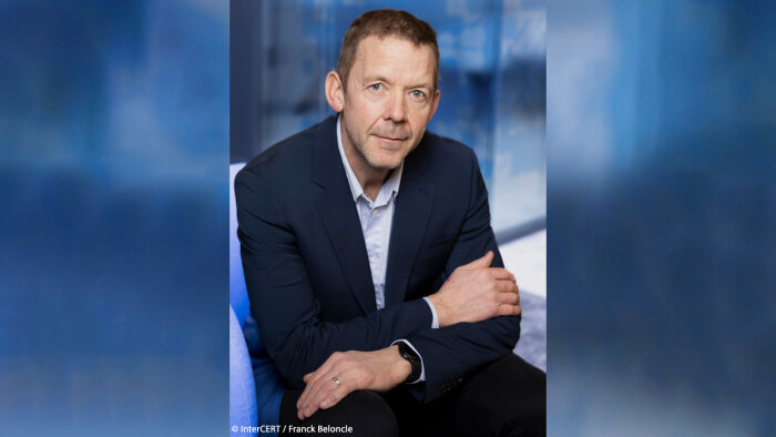 Frédéric Le Bastard est président de l’association InterCERT. - © InterCERT / Franck Beloncle