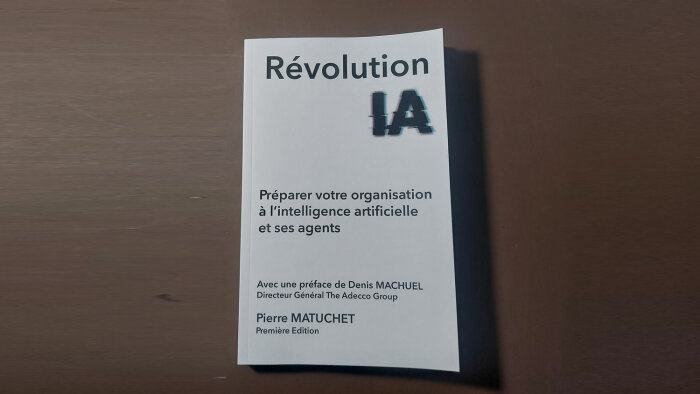 « Révolution IA » vient de paraître, signé par Pierre Matuchet. - © D.R.