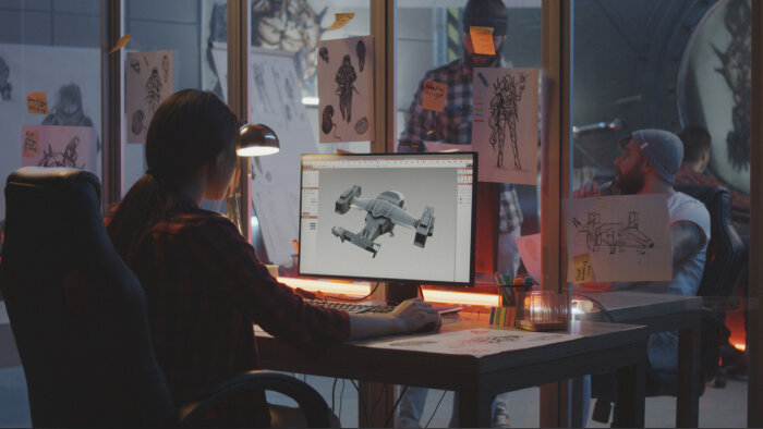 Portée par une forte croissance, l’industrie vidéoludique devrait animer le marché de bureau. - © Getty Images/iStockphoto