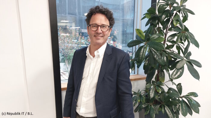 Sylvain Géron est DSI France de Carrefour.  - © Républik IT / B.L.