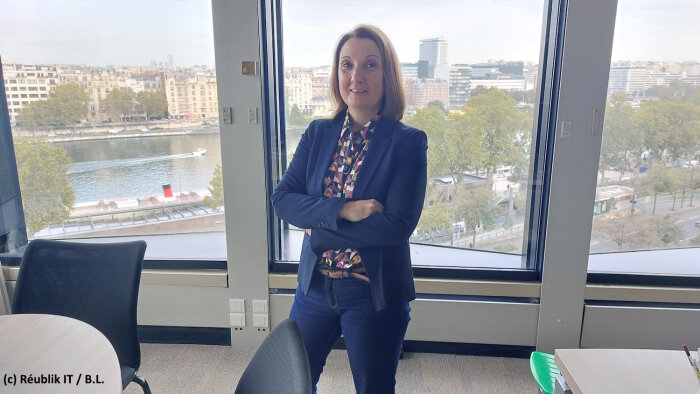 Anne Jeanjean est la directrice du numérique des ministères sociaux. - © Républik IT / B.L.
