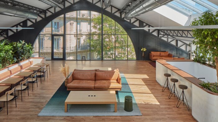 Les bureaux de PayFit se trouvent dans une ancienne confection de train, tout près de Saint-Lazare. - © Michel Giesbrecht