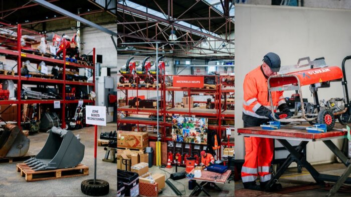 Le nouveau centre de réemploi du matériel Loxam sera implanté sur un site de 5 ha dans la Sarthe. - ©&nbsp;D.R.