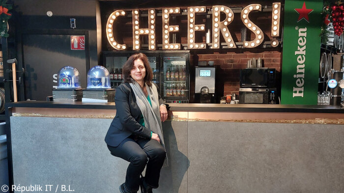 Emeline Fabre est Head of Data Management &amp; Advanced Analytics d’Heineken France. - © Républik IT / B.L.