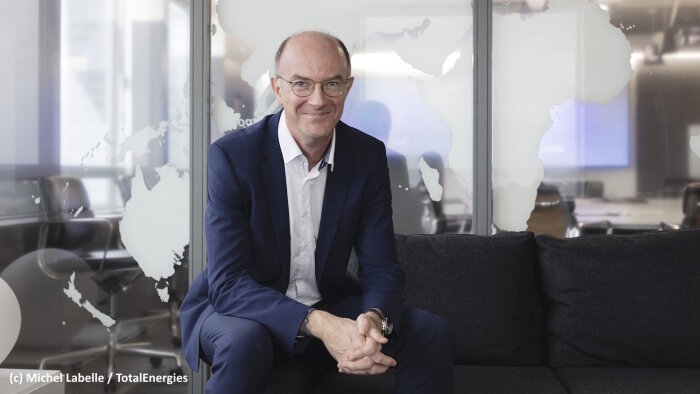 François Tête est le DSI groupe de TotalEnergies. - © Michel Labelle