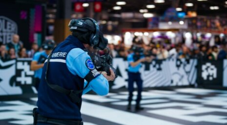 La gendarmerie nationale à la PGW2023 - ©&amp;#160;GEND/ SIRPA
