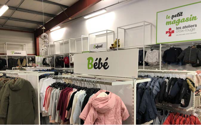 Kiabi a créé 18 « Le Petit Magasin » pour valoriser ses invendus.  - © Kiabi