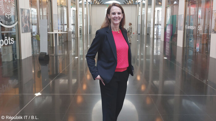 Emilie Brié-Philippe est RSSI DPS au groupe Caisse des Dépôts et Consignations. - © Républik IT / B.L.