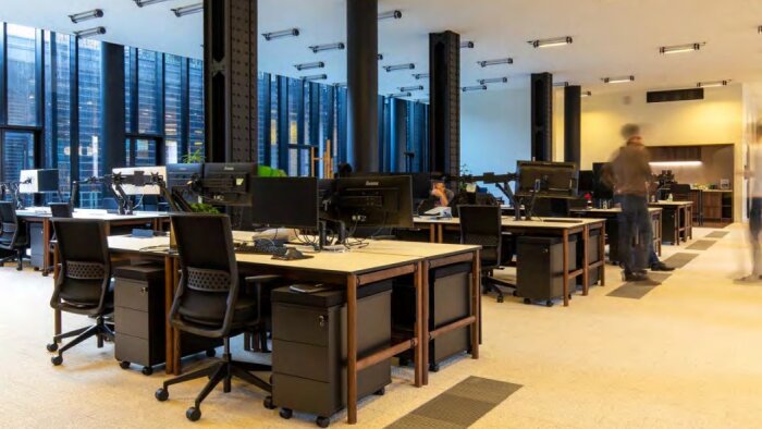 MeetMyOffice a rendu visite à Voodoo, dont les bureaux occupent 5 700 m² dans la Poste du Louvre. - © Factory