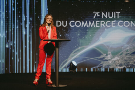 Anne-Laure Couplet, CEO Burton of London, juré et co-animatrice de la soirée. - ©&amp;#160;Républik Retail