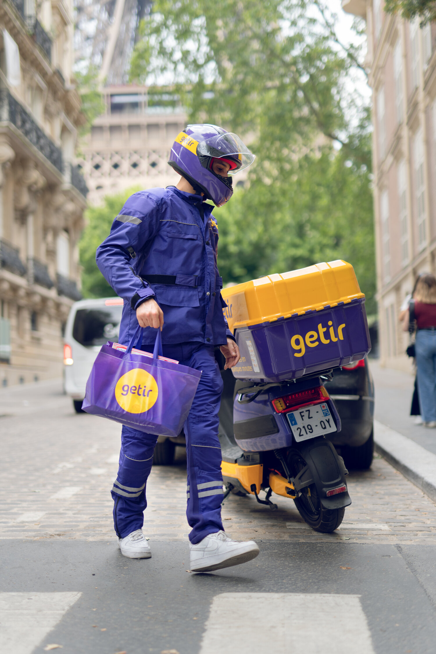 Getir promet une livraison en quelques dizaines de minutes. - © Getir